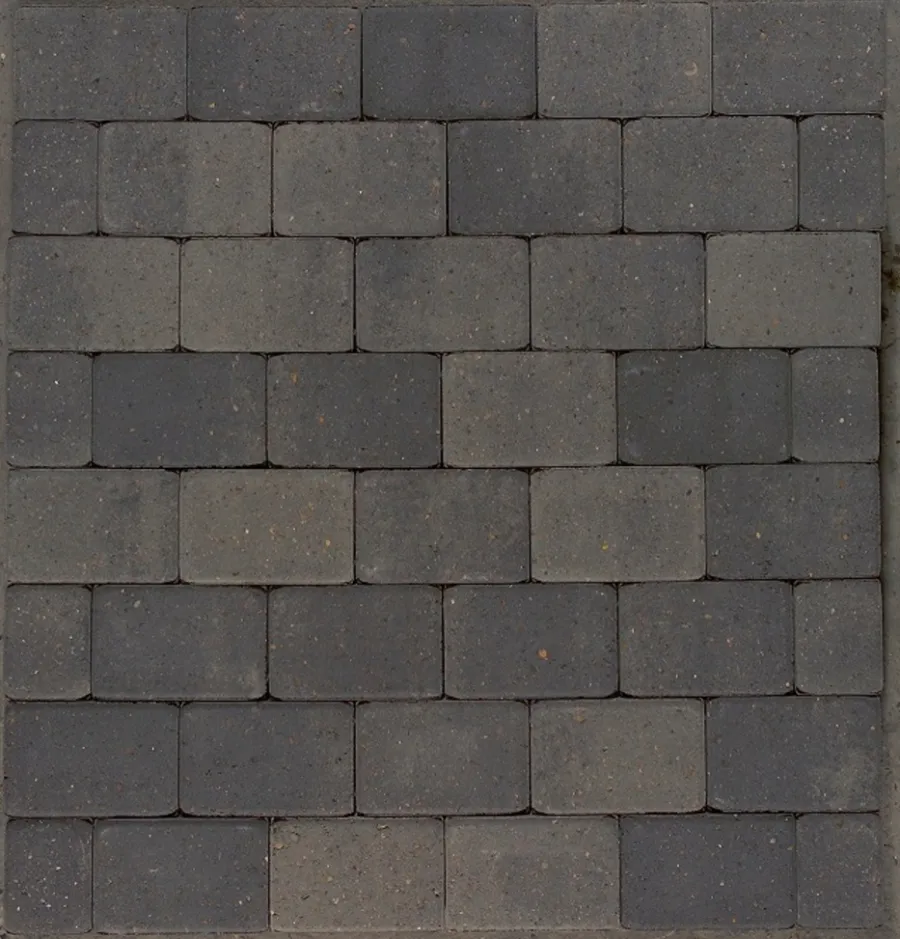Betongruppen RBR Havefliser & Belægningssten|Hjertingsten gråmix 14 x 21 x 7 cm