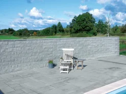 Betongruppen RBR Læ- & Støttemure|Hjørnesten BB-mur 15 grå 58 x 29 x 15 cm