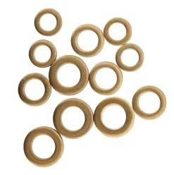 HOME it Dør- & Vinduesbeslag|Hængselringe Ø14/16,5/19,5 mm 12 dele