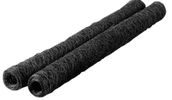 Garden® Trådhegn|Hønsevæv 45 cm x 10 meter - Sort