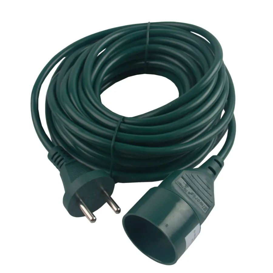 Elworks Kabler & Ledninger|Hobbykabelsæt grøn 2 x 1,0 mm² 10 meter - mørkegrøn