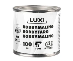 LUXI® Hobbymaling|Hobbymaling 100 ml - Rød
