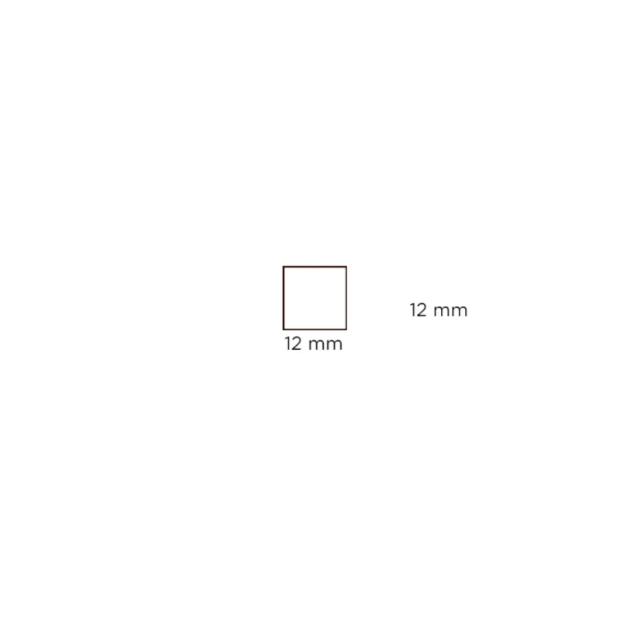 Hornbaek Lister|Hobbytræ fyr - 12 x 12 x 3000 mm