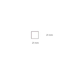 Hornbaek Lister|Hobbytræ fyr - 21 x 21 x 3000 mm