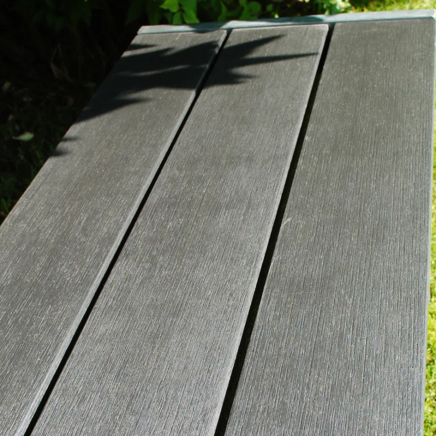 HORTUS Havebænke|bænk H-model nonwood 180 cm antracitgrå