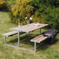 HORTUS Bord/Bænkesæt|ODIN bord-/bænkesæt trykimp. fyr 180 x 177 cm