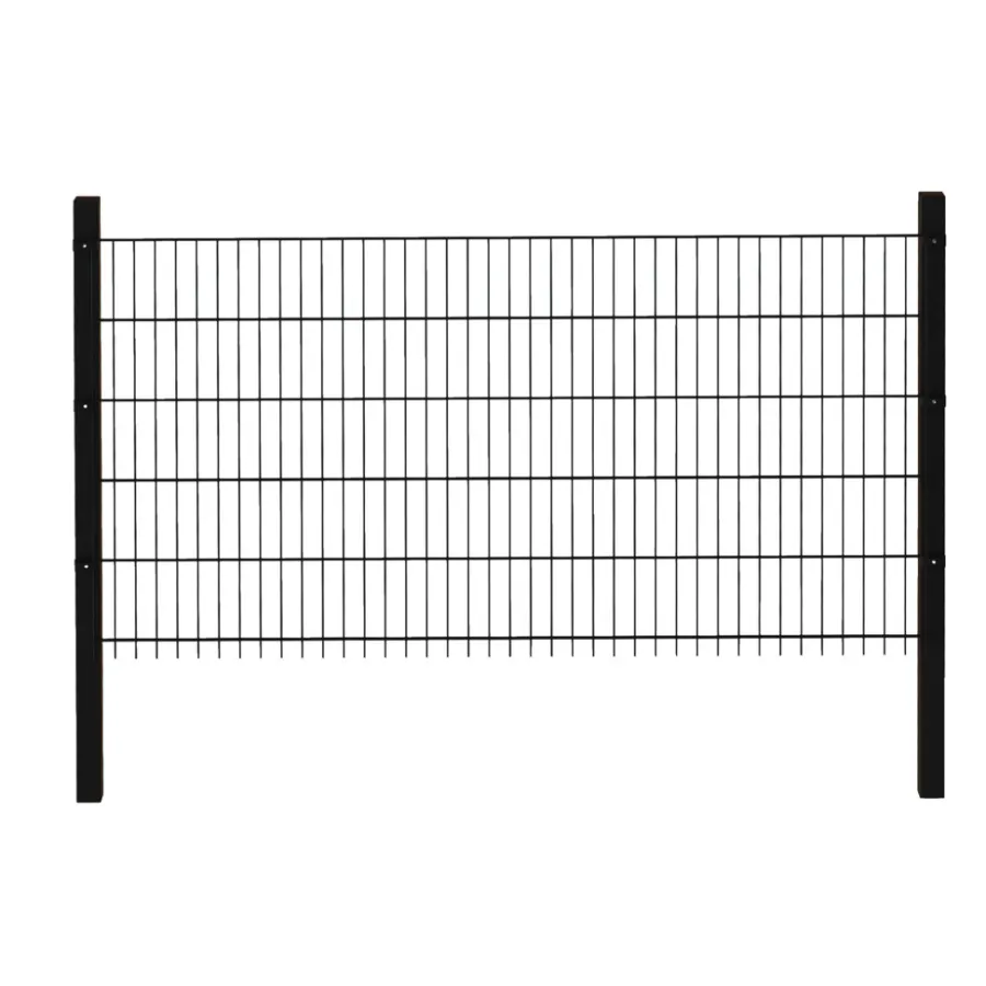 HORTUS Panelhegn|panelhegn dobbelttrådet 201 x 103 cm Sort