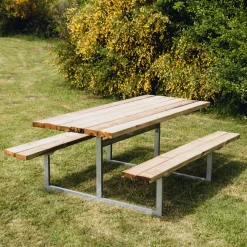 HORTUS Bord/Bænkesæt|YDUN bord-/bænkesæt trykimp. fyr 175 x 140 cm
