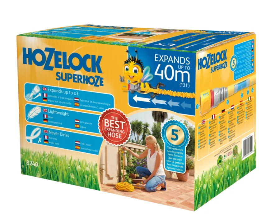 Hozelock Haveslanger & Tilbehør|Superhoze flexslange - 40 m