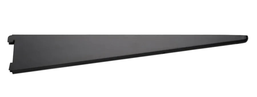 HOME it Vægskinner & Hyldeknægte|Hyldeknægt t/Rack system 47 cm sort