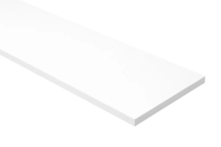 Royal Hylder|Hylde melamin hvid 22 mm x 30 x 120 cm