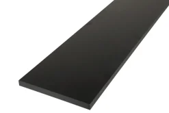 Royal Hylder|Hylde melamin sort 16 mm x 20 x 100 cm
