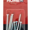 HOME it Vægskinner & Hyldeknægte|Hyldemonteringssæt t/Rack system hvid