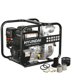Hyundai Pumper & Tryksprøjter|vandpumpe benzin 7 hk 60.000 liter/time