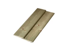 Klinkbeklædning|Imprægneret Træ|Imprægneret klinkbeklædning gran 25 x 125 x 3000 mm