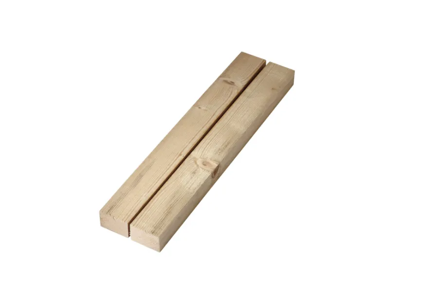 Imprægneret Træ|Imprægneret lægte fyr 38 x 57 x 2400 mm