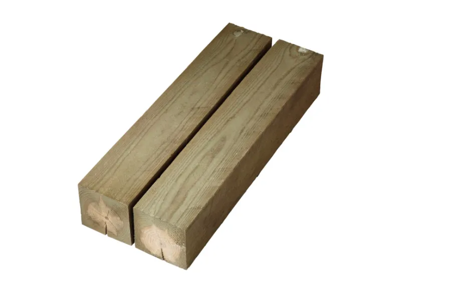 Imprægneret Træ|Imprægneret stolpe fyr 97 x 97 x 2100 mm