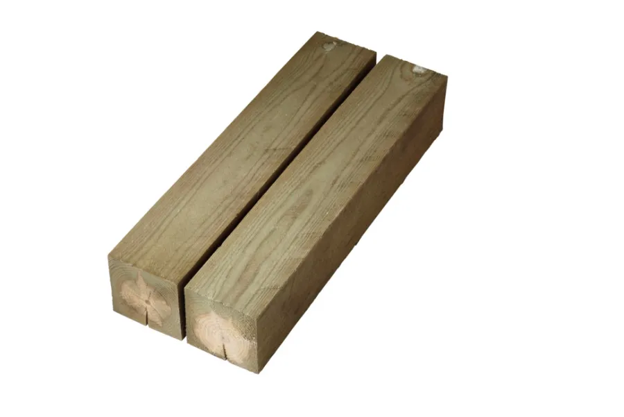 Imprægneret Træ|Imprægneret stolpe fyr 97 x 97 x 2400 mm