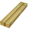 Imprægneret Træ|Imprægneret stolpe høvlet 90 x 90 x 2700 mm