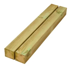 Imprægneret Træ|Imprægneret stolpe høvlet 90 x 90 x 2700 mm