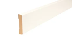 Hornbaek Lister|Indfatning glat MDF hvid - 14 x 65 x 2200 mm