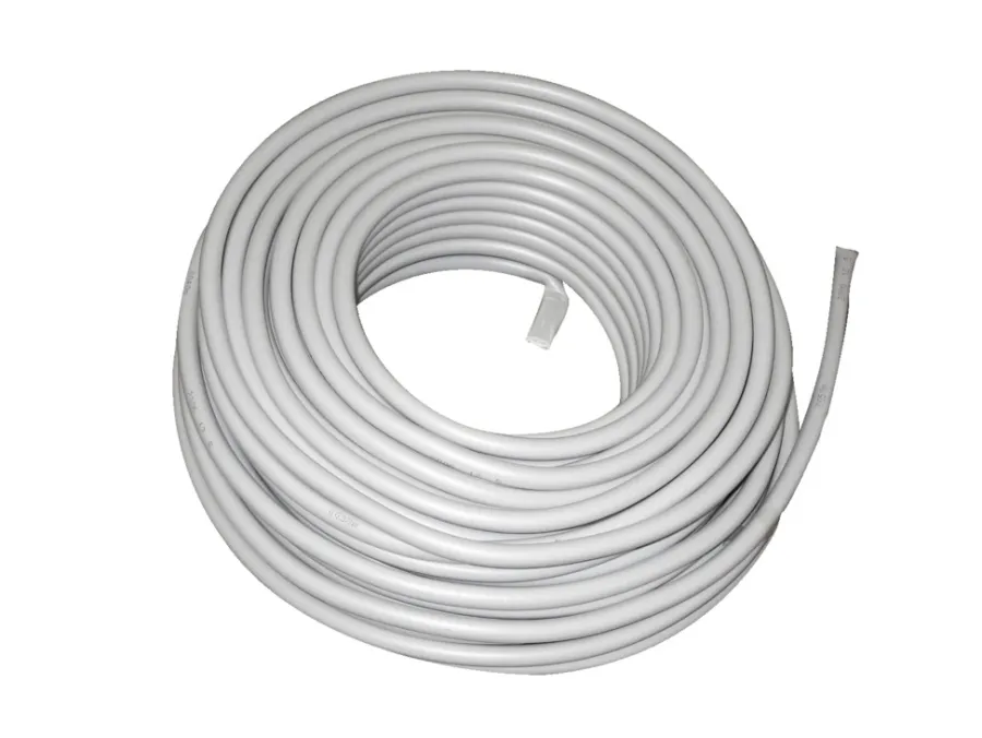 Kabler & Ledninger|Installationskabel 5 x 2,5 mm² 50 meter halogenfrit Grå