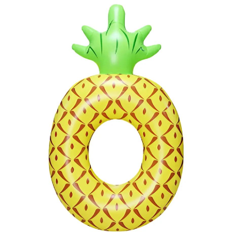 INTEX Strand- & Badelegetøj|Badedyr & Vandleg|badering ananas 166 x 98 x 43 cm