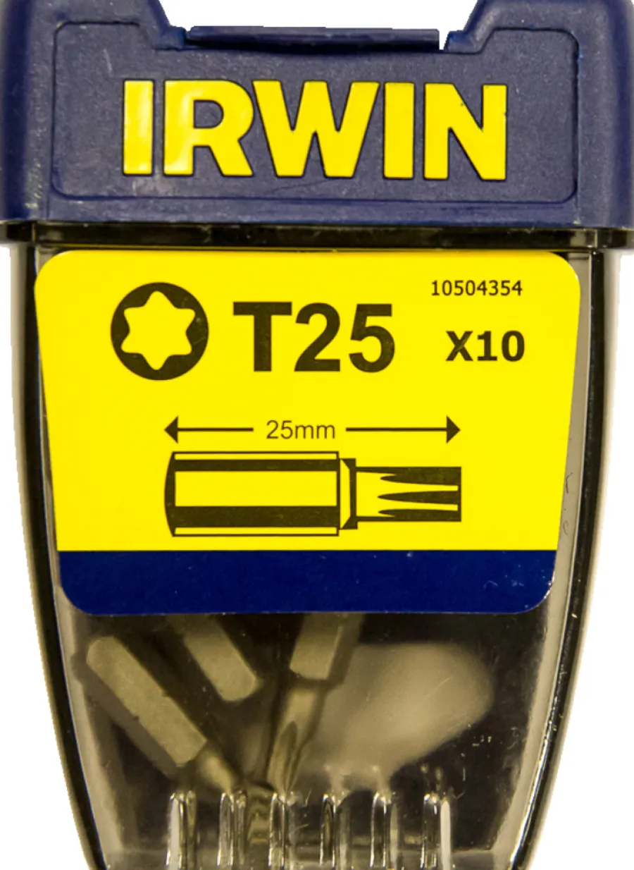 Irwin Bor & Bits|bits torx T25 - 10 stk.