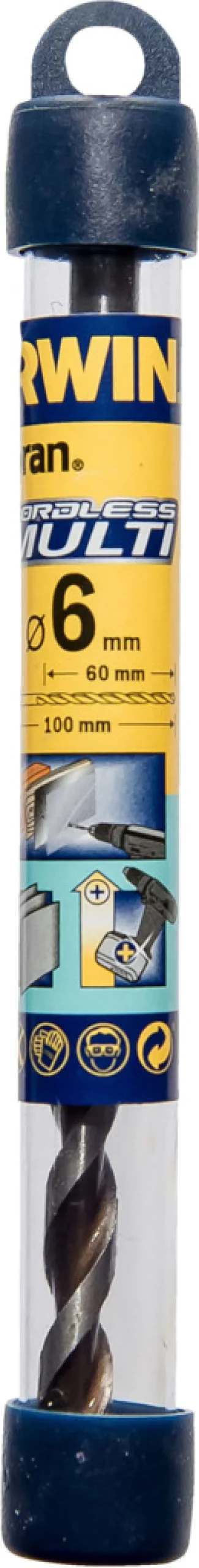 Irwin Bor & Bits|Cordless Multi bor Ø6 x 100 mm