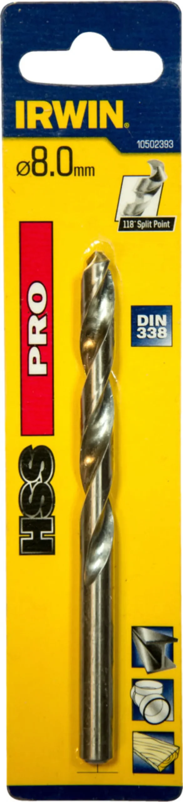 Irwin Bor & Bits|HSS Pro bor Ø8 mm
