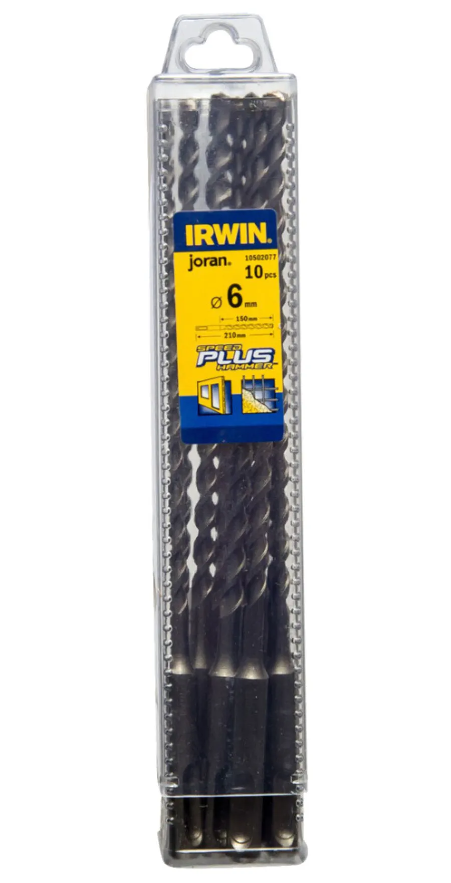 Irwin Bor & Bits|Speedhammer Plus bor 6,0 x 210 mm 10-pk.