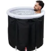 Udendørs Spabade|Isbad Ø80 x 75 cm 350 liter