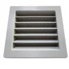 Ventilation|Jalousirist 15 x 15 cm grå