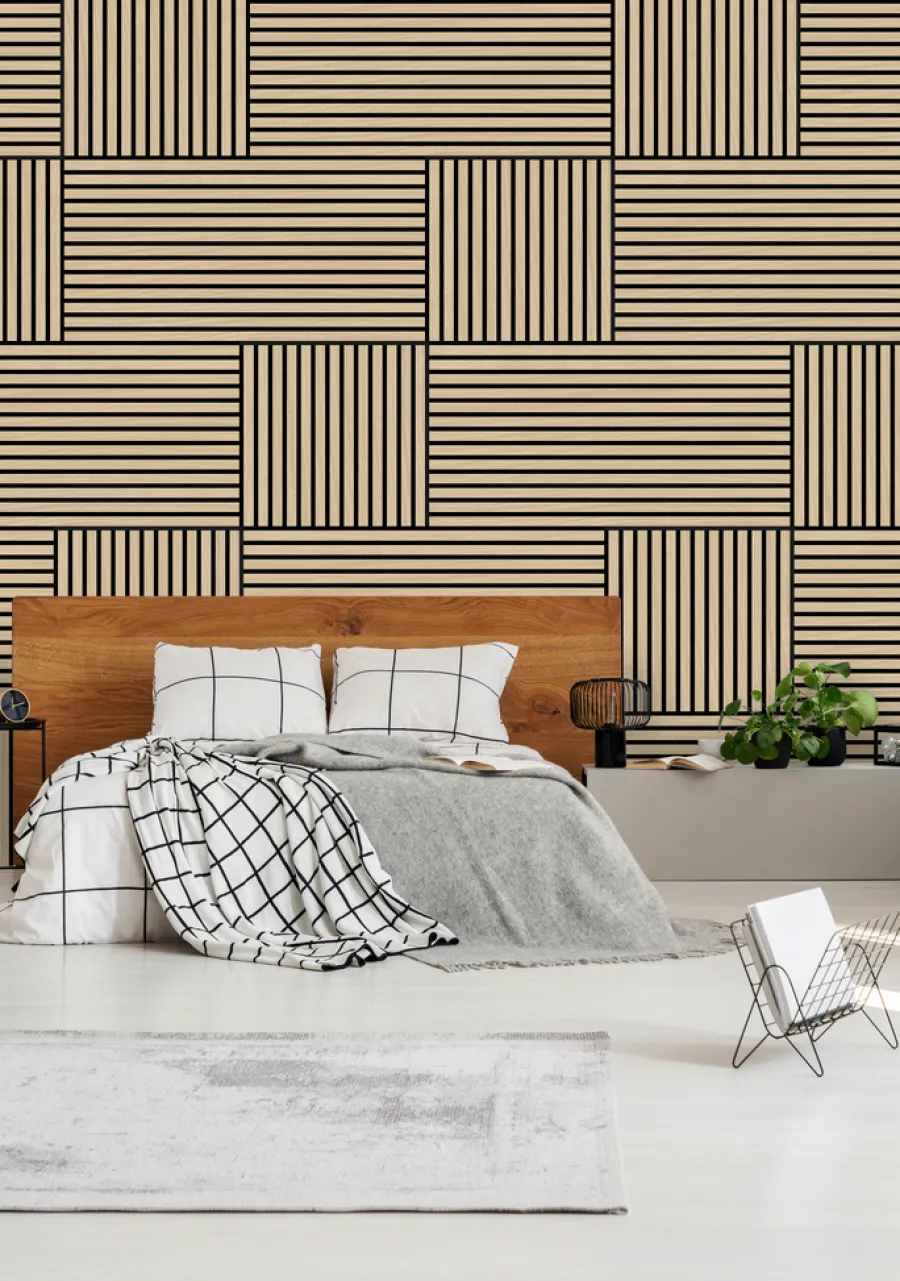 Jangal Akustikpaneler & Tilbehør|Modular Wall akustikpanel 104 x 52 cm - Fanal Oak