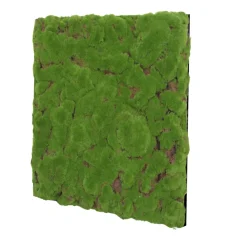 Jangal Grønne Vægpaneler|Akustikpaneler & Tilbehør|Modular Wall mospanel 52 x 52 cm - Forrest Green Bulk