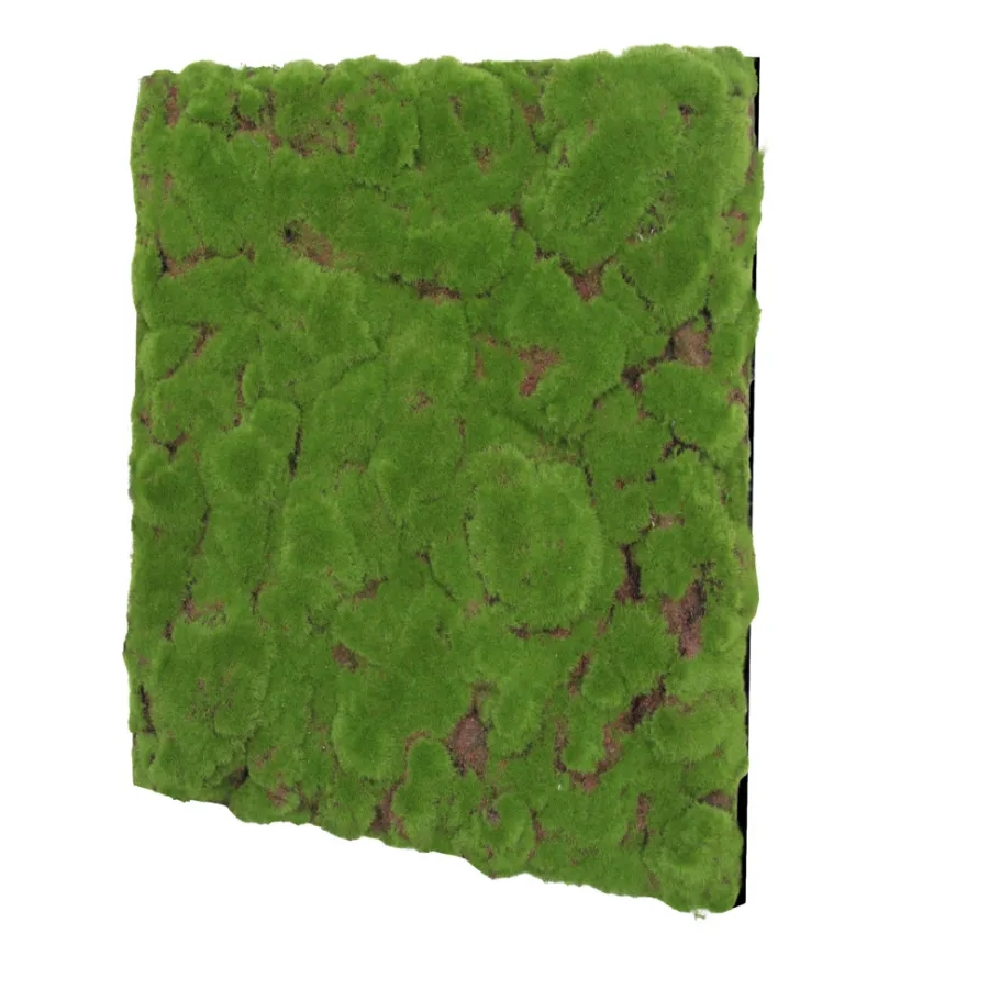 Jangal Grønne Vægpaneler|Akustikpaneler & Tilbehør|Modular Wall mospanel 52 x 52 cm - Forrest Green Bulk