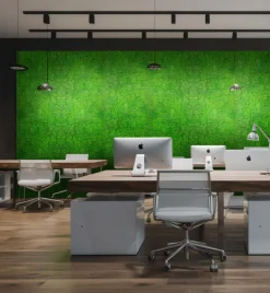 Jangal Grønne Vægpaneler|Akustikpaneler & Tilbehør|Modular Wall mospanel 52 x 52 cm - Rich Green Rich Green Moss