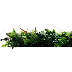 Jangal Grønne Vægpaneler|Akustikpaneler & Tilbehør|Modular Wall plantepanel 52 x 52 cm - Exotic Mix