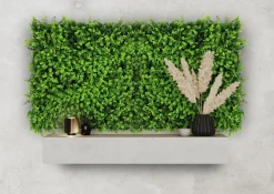 Jangal Grønne Vægpaneler|Akustikpaneler & Tilbehør|Modular Wall plantepanel 52 x 52 cm - Buxus