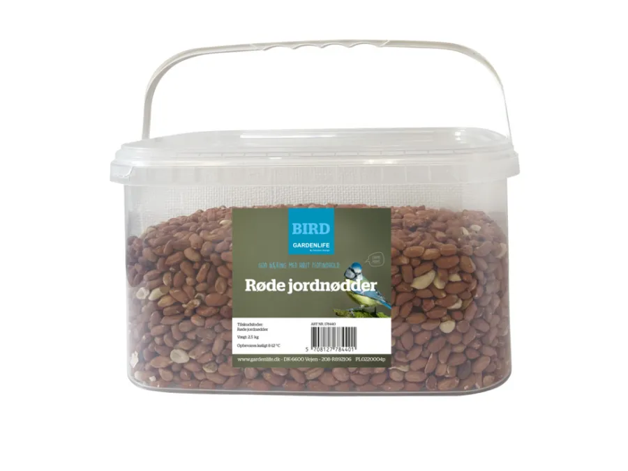 Gardenlife Bird Fuglefrø & Fuglehuse|Jordnødder 2,5 kg