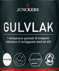 Junckers Lak|Gulvlak halvblank vandbaseret 2,5 liter