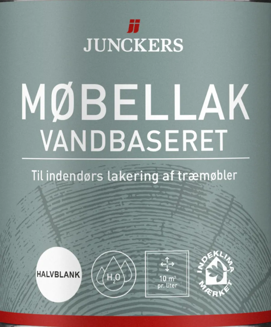 Junckers Lak|Møbellak halvblank vandbaseret 0,75 liter