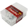 Elworks Elophæng & -Fastgørelse|Kabelclips flad 4 x 6 mm 100 stk. -