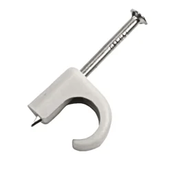 Elworks Elophæng & -Fastgørelse|Kabelclips 7-10 mm grå 100 stk. -