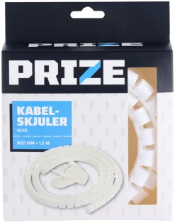 PRIZE® Elophæng & -Fastgørelse|Kabelsamler Ø20 mm x 1,5 meter - Hvid