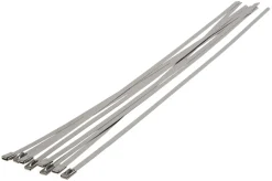Elophæng & -Fastgørelse|Kabelstrips 360 mm rustfrit stål 10 stk.
