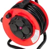 Kabler & Ledninger|Kabeltromle m/4 udtag og jord 25 meter