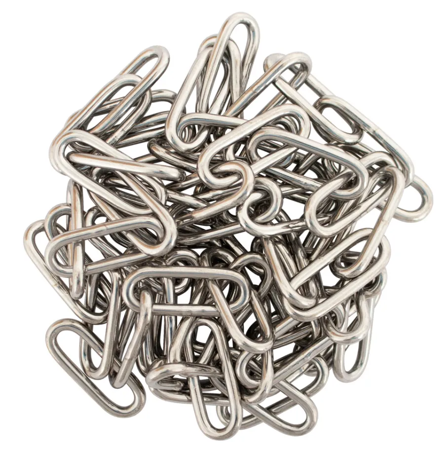 HOME it Kæder & Wirer|Kæde langleddet rustfri stål Ø3 mm x 2 meter