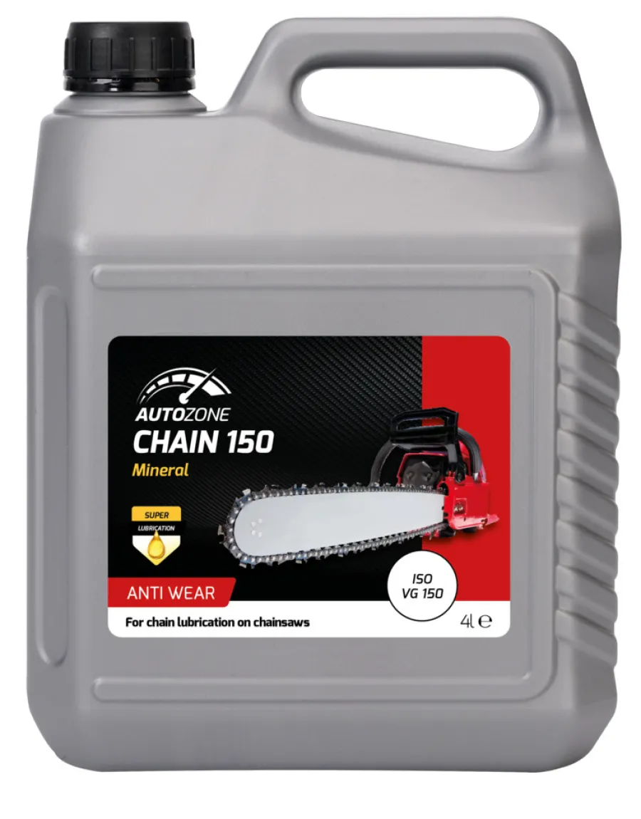 AutoZone® Tilbehør Til Havemaskiner|Kædesavsolie M150 4 liter -
