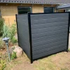 Kirkedal by TreeTops Komposithegn|Kirkedal Alu Light hegn tilkøbssæt sort 156 x 150 cm